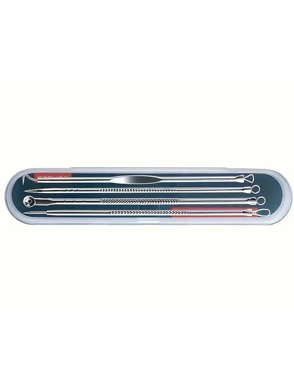 New - 4-Piece Stainless Steel Blackhead Remover Kit